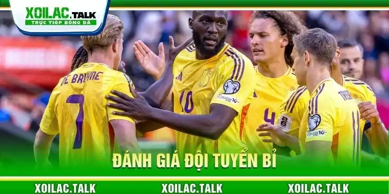 Đánh giá đội tuyển Bỉ